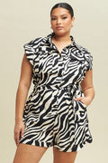 Monochrome Muse Romper