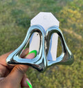 Liquid Metal Abstract Hoops