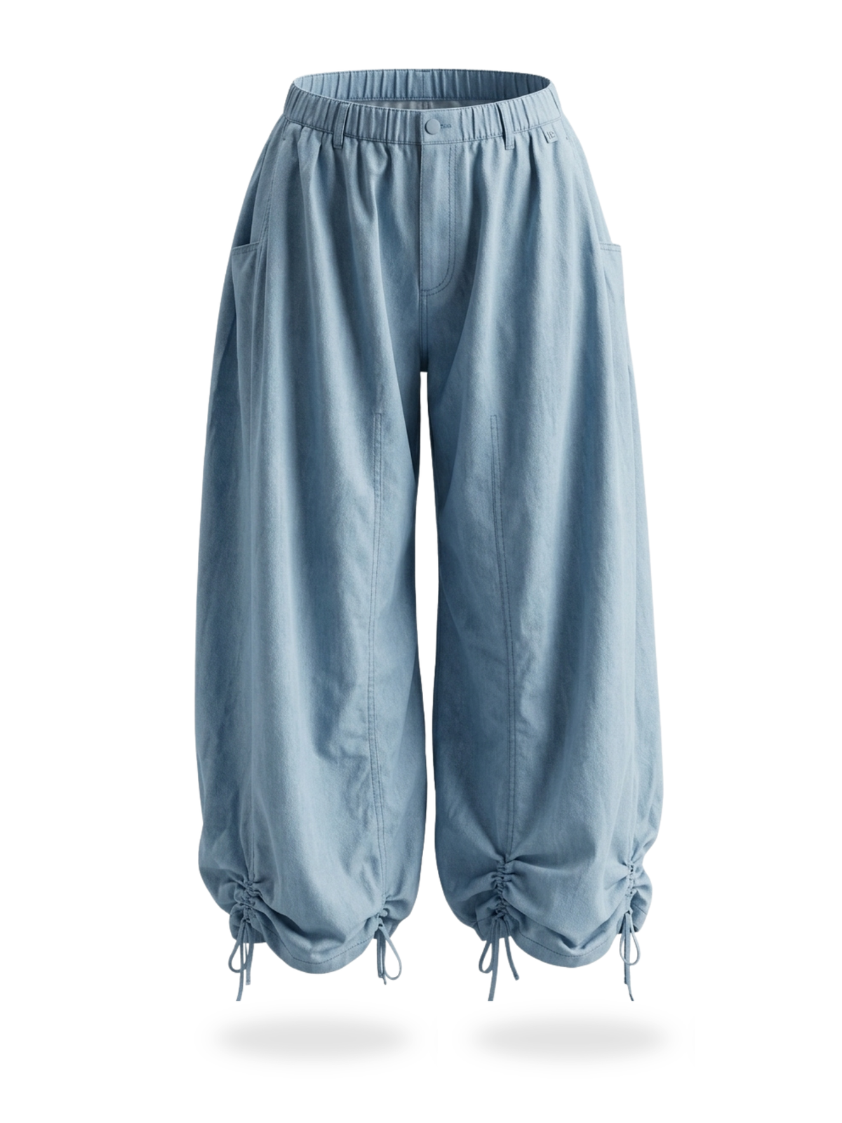 Brezzy Drawstring Parachute Pants
